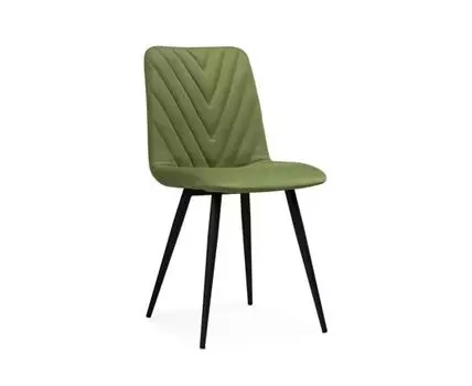 Стул на металлокаркасе Ральф зеленый / черный