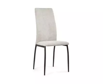 Стул на металлокаркасе Tod latte / black