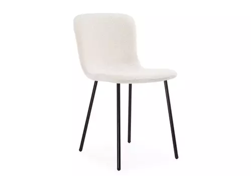 Стул на металлокаркасе Ursa black / white