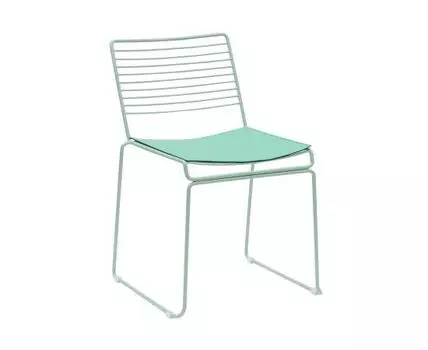 Стул обеденный Danny зеленый с подушкой