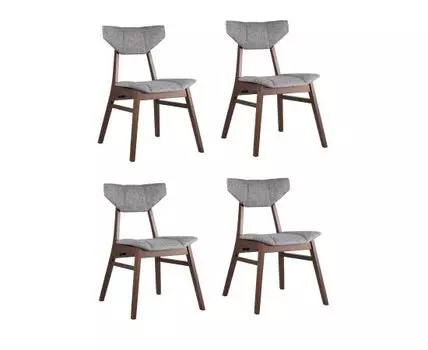 Стул обеденный TOR серый 4 шт.