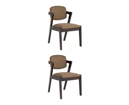 Стул обеденный VIVA кофейный 2 шт.