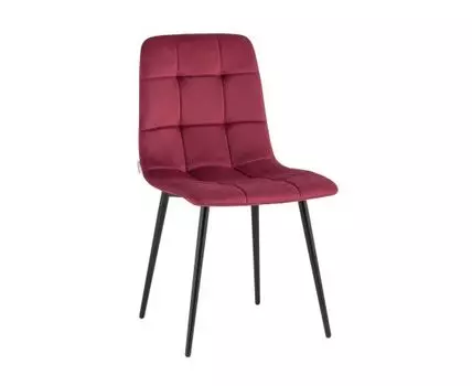 Стул Одди велюр красный