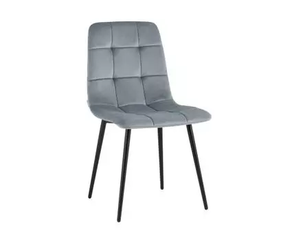Стул Одди велюр серый