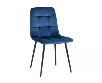 Стул Одди велюр синий