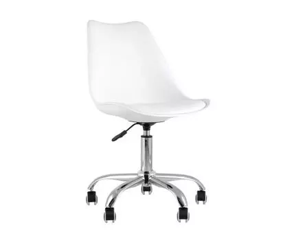 Стул офисный BLOK NEW пластиковый белый