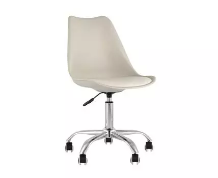 Стул офисный BLOK NEW пластиковый бежевый