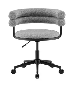 Стул офисный Ponty серый чёрные ножки