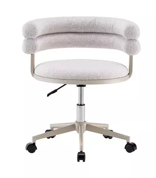 Стул офисный Ponty светло-серый серые ножки