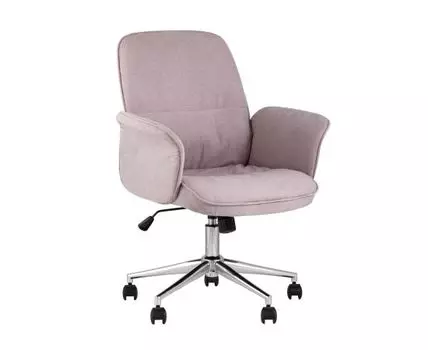 Стул офисный Simona розовый