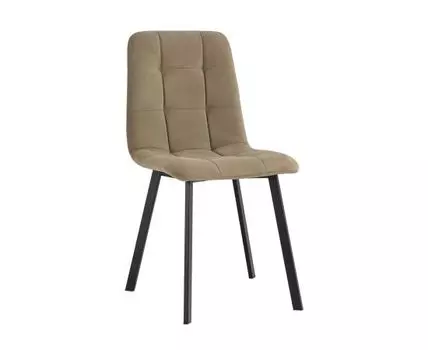 Стул Oliver Square велюр капучино