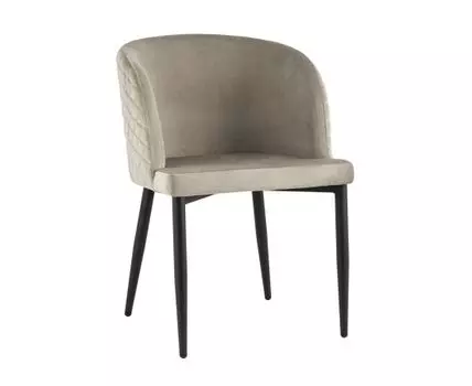 Стул Оскар велюр шампань