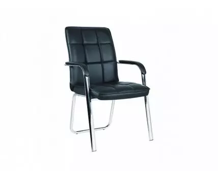 Стул PICASSO CHROME ECO (Черный)