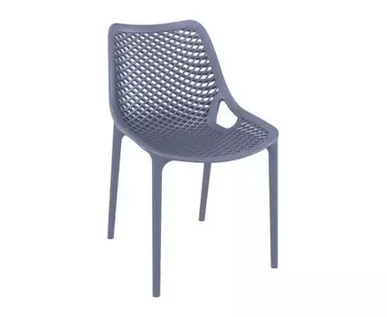 Стул пластиковый Air (темно-серый, 5)