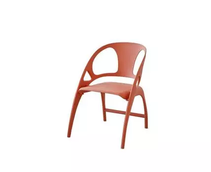 Стул пластиковый Lilu оранжевый