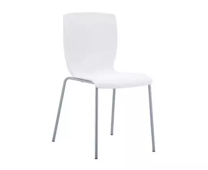 Стул пластиковый Mio (Белый, 47)
