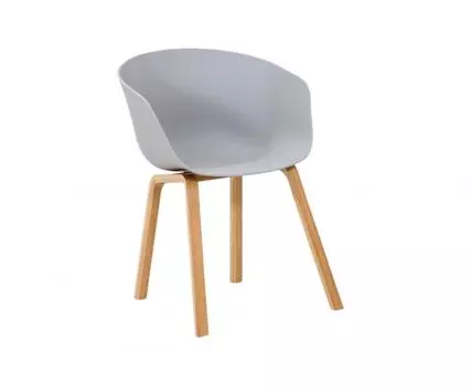 Стул пластиковый Paul (Серый, 57)