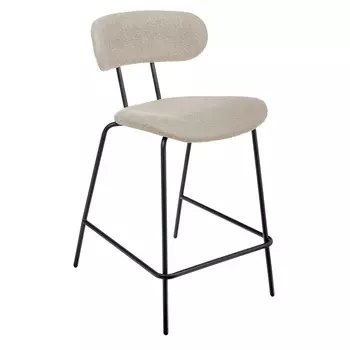 Стул полубарный Ant букле латте
