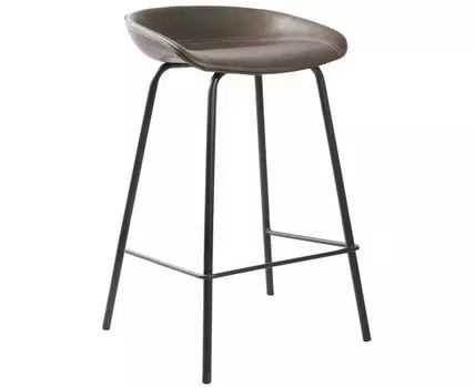 Стул полубарный Loft коричневый
