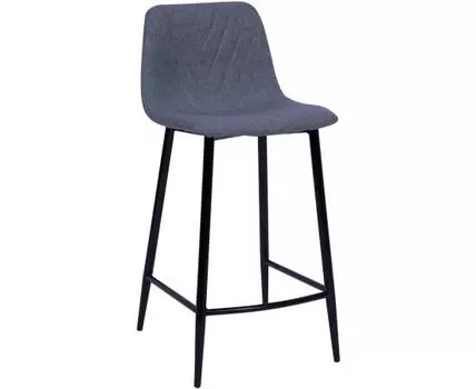 Стул полубарный Vicky серый