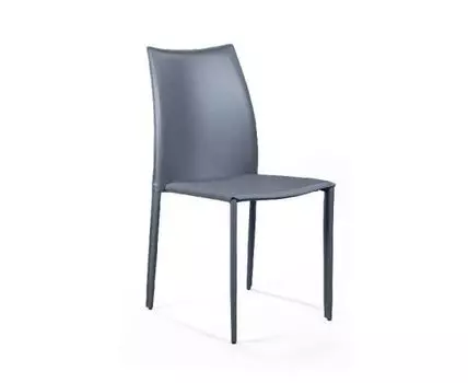 Стул Rolf, кожа антрацит