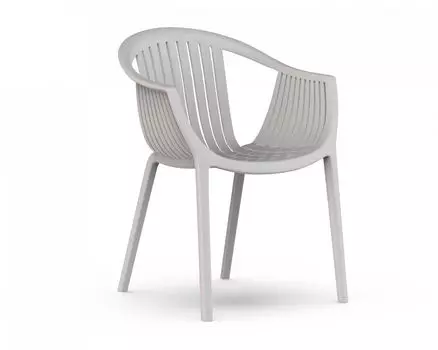 Стул с подлокотниками EPOS, пластик белый