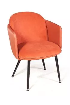 Стул с подлокотниками Phoenix (Феникс), ткань комбинированная с экокожей