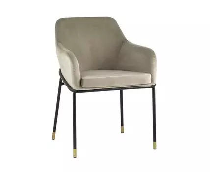 Стул Сандра велюр шампань