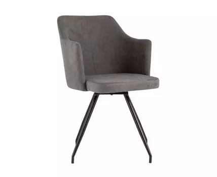 Стул Слинг вращающийся серо-коричневый