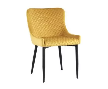 Стул Ститч велюр оранжевый