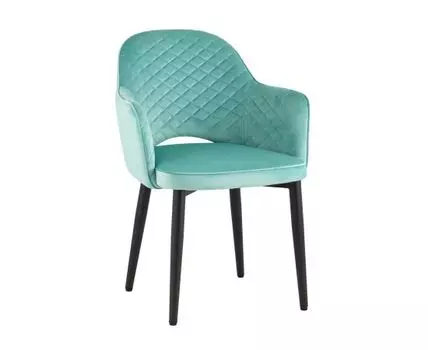 Стул Венера диамант велюр мятный