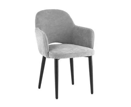 Стул Венера шенилл светло-серый