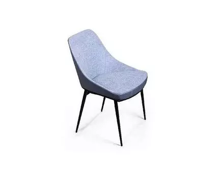 Стул Vincent, велюр комби серый