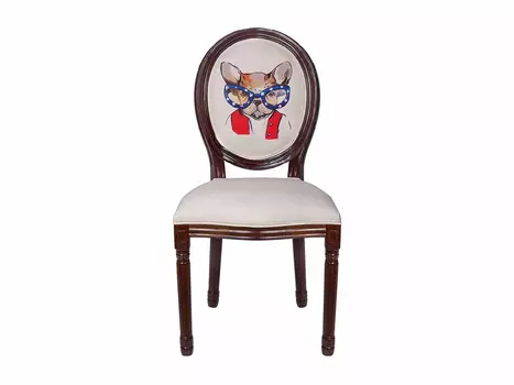 Стул Volker bulldog print