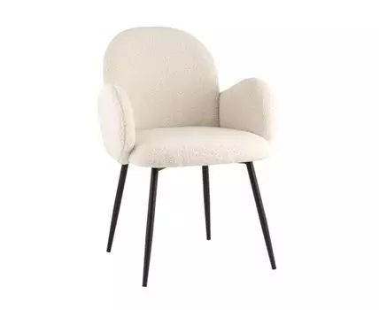 Стул Wave букле белый