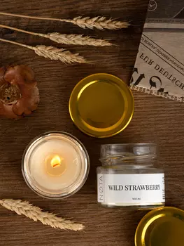Свеча ароматическая Nota Wild strawberry, 100 мл
