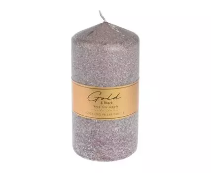 Свеча Gold&Black Candle (Бежевый, 7)