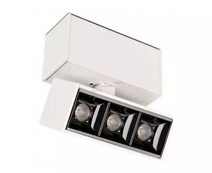 Светильник на штанге Arlight MAG-LASER-FOLD-45-S84-3W Day4000 (WH, 15 deg, 24V) 027626