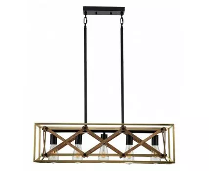 Светильник на штанге Indigo Storia 10002/5R Black