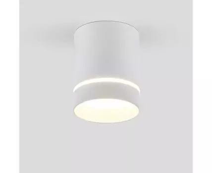 Светильник потолочный светодиодный 9W 3000K белый матовый DLR021