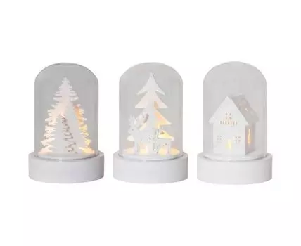 Светильник-статуэтка новогодний на батарейках Eglo KUPOL