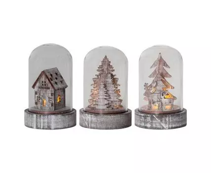 Светильник-статуэтка новогодний на батарейках Eglo KUPOL