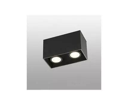 Светильник Tecto черный 2xGU10 50W