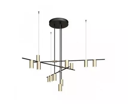 Светильник Tribes (черный, золотистый, 138)