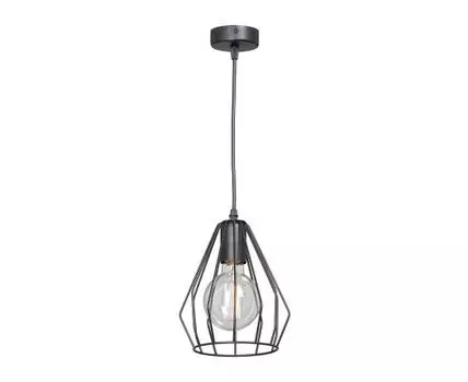 Светильник V4383-1/1S (110, 18, Подвесные, Черный, 18)