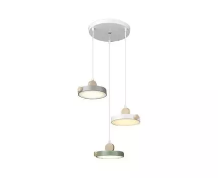 Светильник, Velante (белый, серый, зеленый)