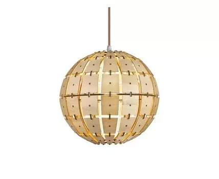 Светильник, Velante (бежевый, золотистый)