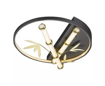 Светильник, Velante (черный, белый, золотистый)