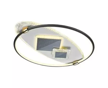 Светильник, Velante (черный, белый, золотистый, 48)