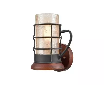 Светильник, Velante (черный, коричневый, 20)